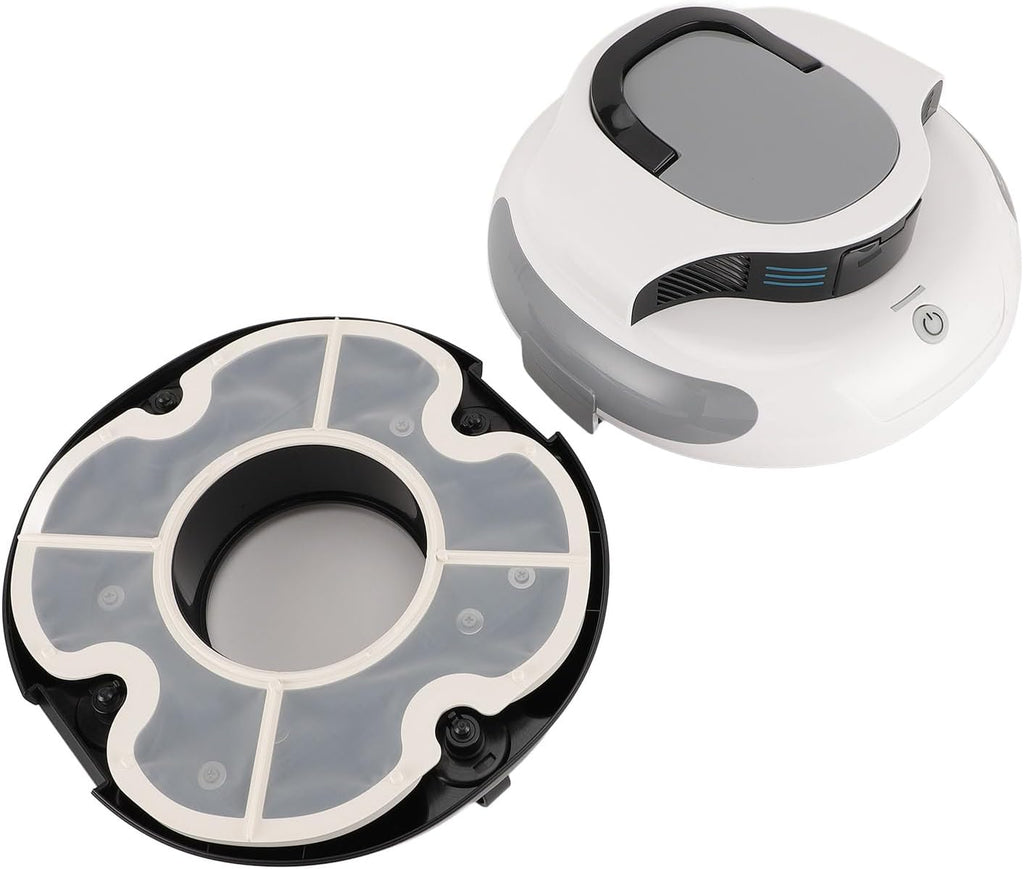Robotic Pool Cleaner, Pool Vacuum with Self Parking Function, Automatic Cleaning, 1000 ft ² Cleaning Area, 5000mAH Battery, Cordless Above Ground Pool Vacuum Pool Robot Vacuum (US)