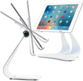 Thought Out Stabile Pro Pivoting iPad Stand - White - Made in USA - Compatible with Apple iPad