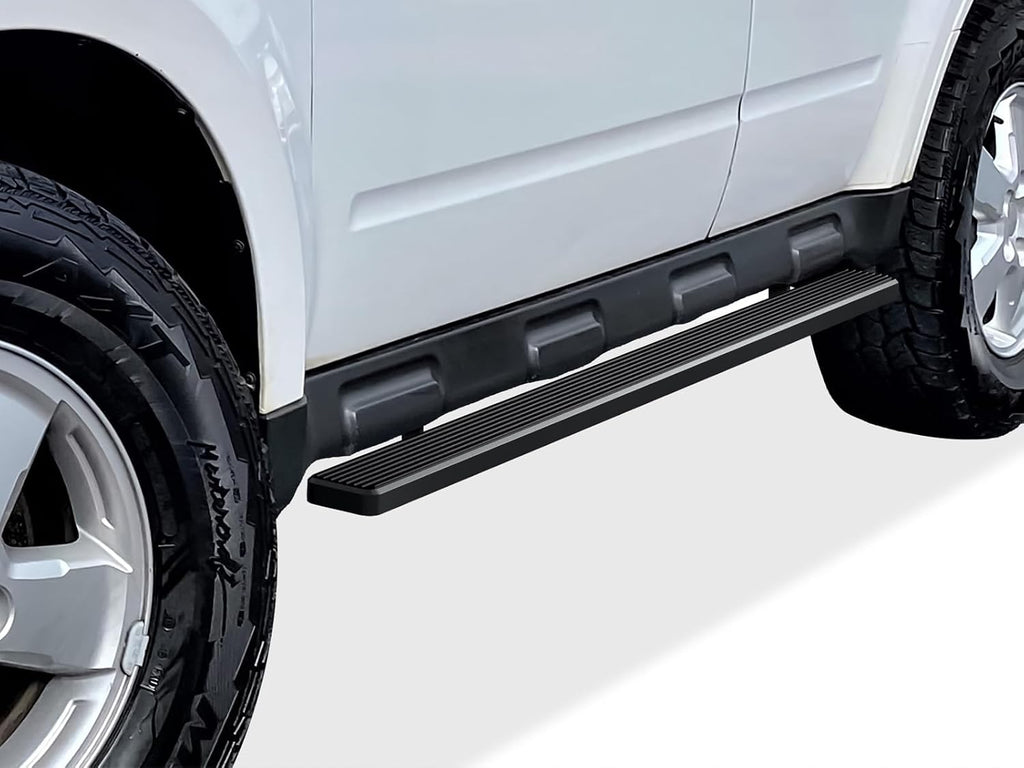 Tuxtreme Running Boards 5 inches Matte Black Compatible with Ford Escape 2008-2012 & Mazda Tribute 08-11 & Mercury Mariner 08-10 Stainless Steel (Nerf Bars Side Steps Side Bars)