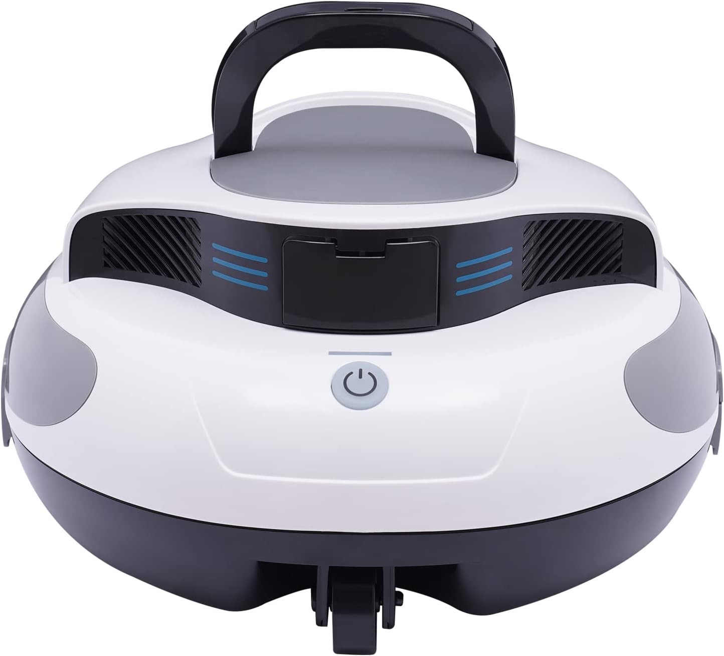 Robotic Cordless Pool Vacuum Cleaner - Automatic Swimming Pool Cleaning Machine with Powerful Suction, Dual Brushless Motors, 75 Mins Runtime, Ideal for Inground and Above Ground Pools up to 807 ft²