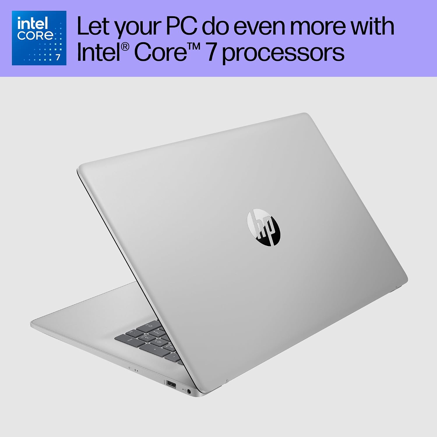 HP 17 inch Touchscreen Laptop, Intel 10-Core 7 150U, 16 GB RAM, 1 TB SSD, 17.3 inch Touchscreen HD+, Long Battery Life, Fast Charge, WiFi 6, Bluetooth 5.3, Win 11 Pro, Microsoft Office Pro Lifetime