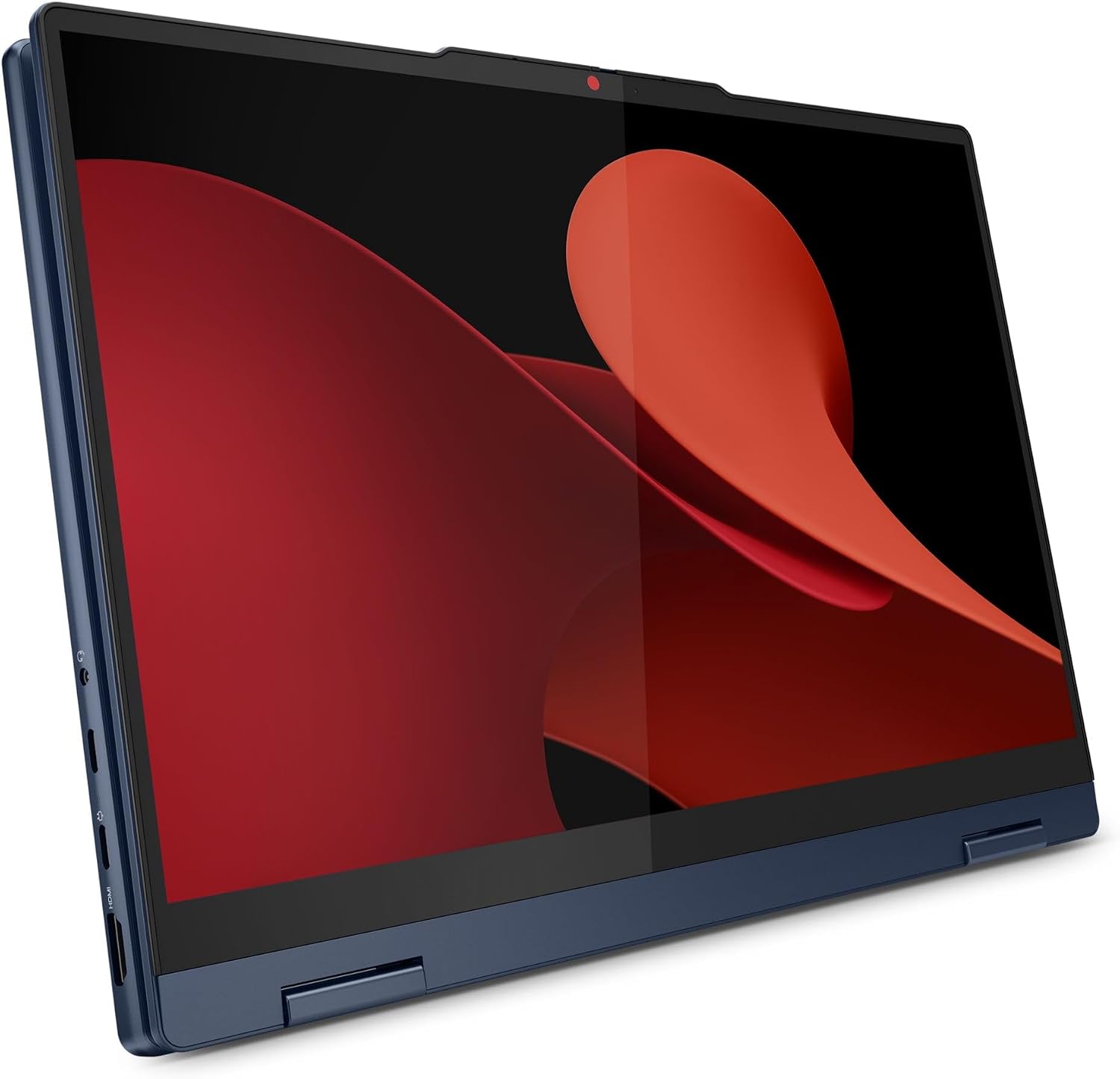 Lenovo IdeaPad 5 2-in-1 Personal Laptop - 14' 1920x1200 Touchscreen - 6-Core AMD Ryzen 5 8645HS - 16GB RAM 2TB SSD - AMD Radeon 760M Graphics - Fingerprint - 1080p FHD Camera - W11P - Cosmic Blue
