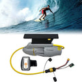 Surfing Fins, Paddleboard Electric Power Conversion Kit for Hard s, 12V Battery Electric Fin Stand Up Paddle Board Surf Board Kayak Surfboard
