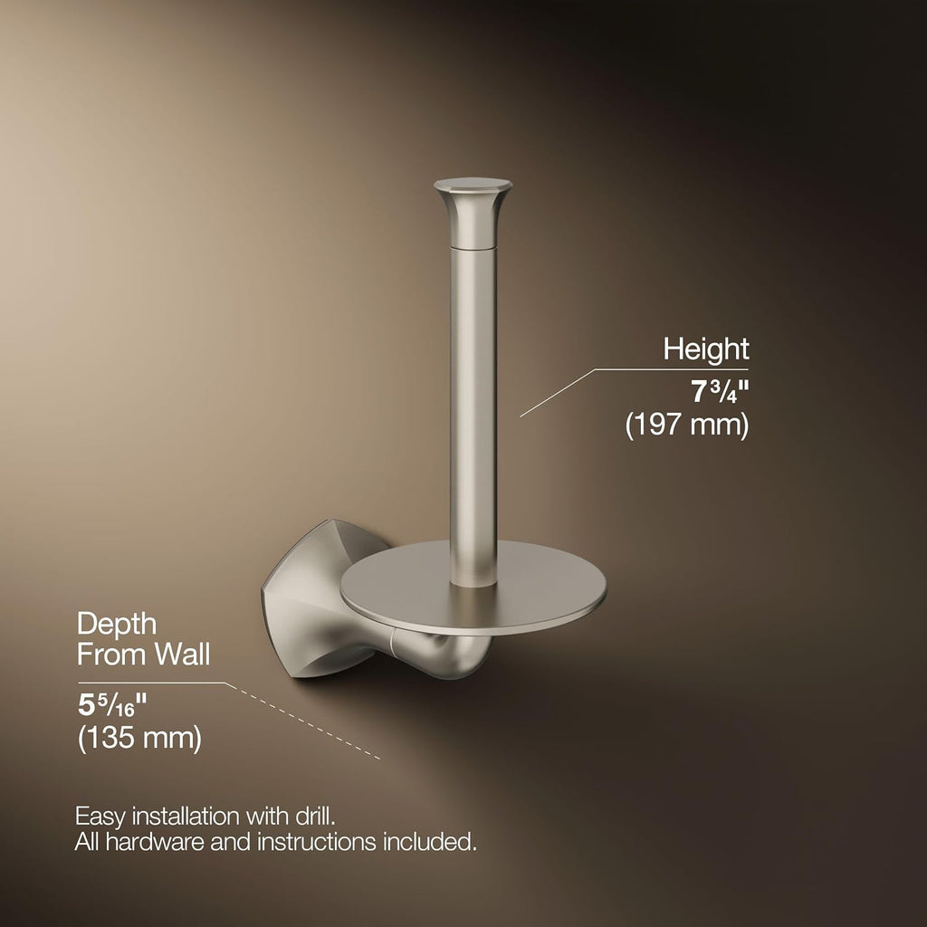 KOHLER Occasion Vertical Toilet Paper Holder