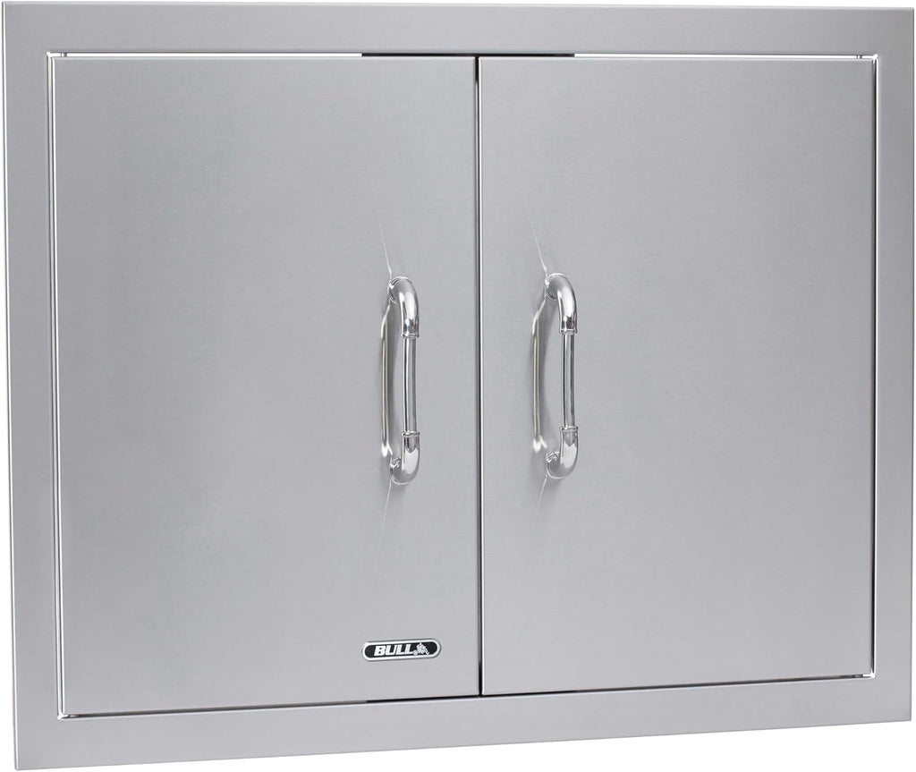 Bull Outdoor Products 25' S/S Double Door w/Reveal, Stainless Steel