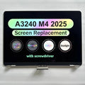 13.6' Full Top Screen Assembly for MacBook Air A3240 M4 2025 LCD Display Retina (Light Sky Blue)