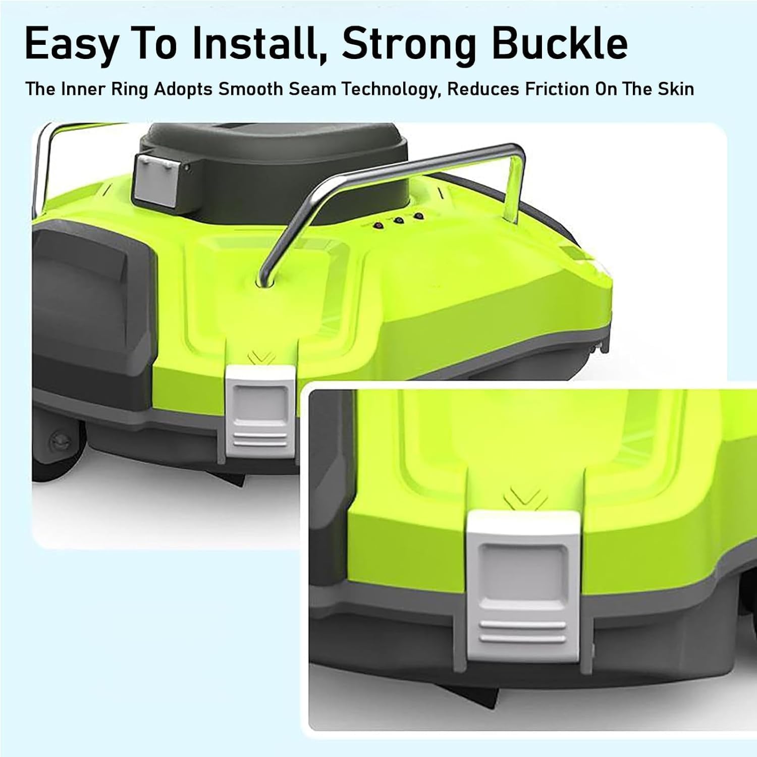 Cordless Robotic Pool Cleaner, Fully Automatic Robotic Pool Cleaner Mini Pool Robot Cleaner Cleaning Equipment Fully Automatic 2 Hour Work Time 5000mAh Auto Parking