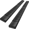 6 Inch Running Boards Compatible with 2019-2026 Ford Ranger Super Crew Cab with 4 Full Size Doors. Ford Ranger Steps Rock Sliders Step Bar Side Steps. Galvanized Carbon Steel Black Nerf Bar.