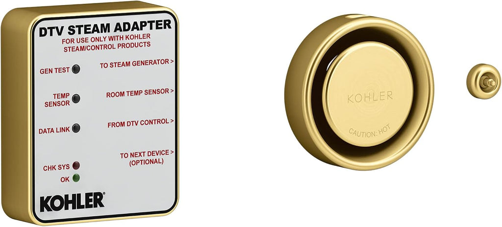KOHLER Invigoration Series Dtv+ Steam Adapter Kit