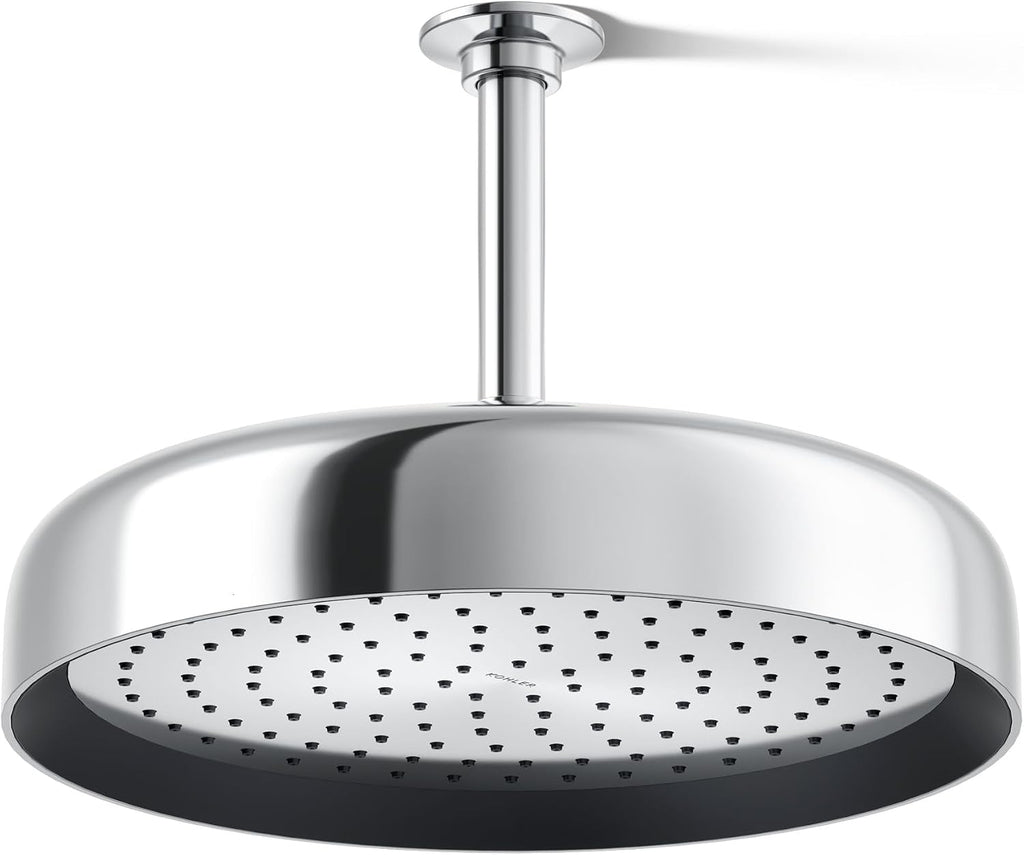 Kohler 26291-G-CP Statement® Round 12' single-function rainhead, 1.75 gpm, Polished Chrome