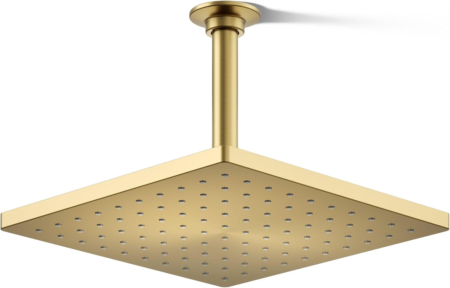 Kohler 26149-G-2MB Honesty® 10' single-function rainhead, 1.75 gpm, Vibrant Brushed Moderne Brass