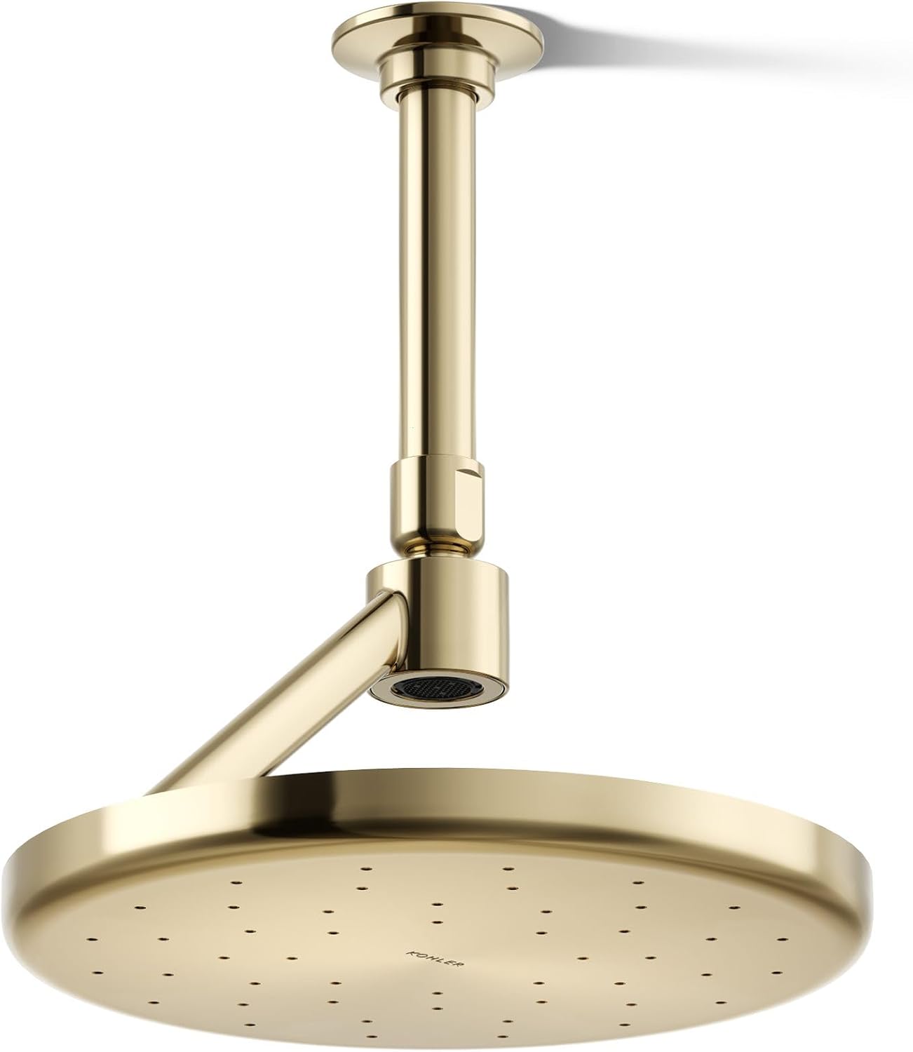 Kohler 26301-AF Statement® Open Rain iconic single-function rainhead,' 2.5 gpm, Vibrant French Gold