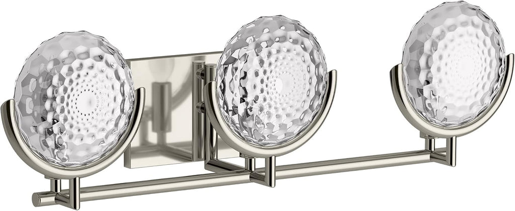 Kohler Arendela 3-Light Sconce - Brushed Nickel