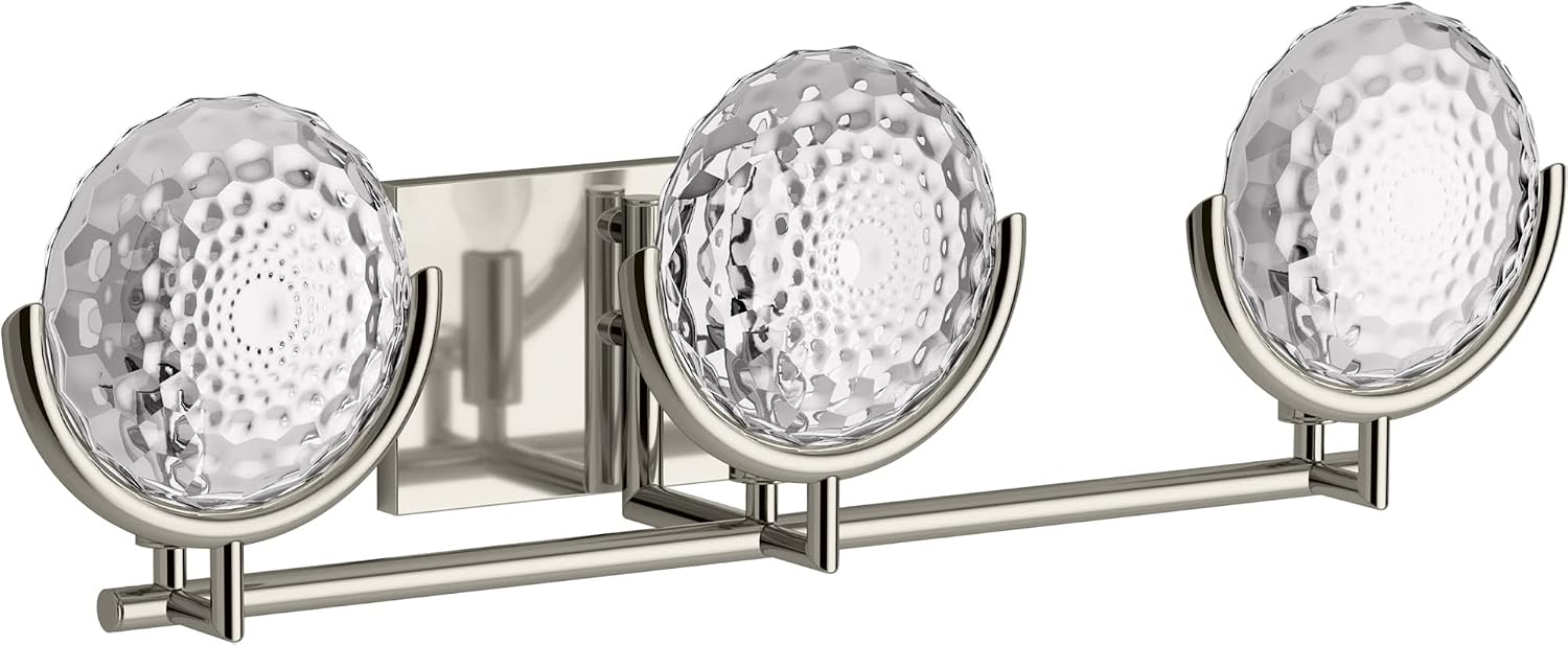 Kohler Arendela 3-Light Sconce - Brushed Nickel