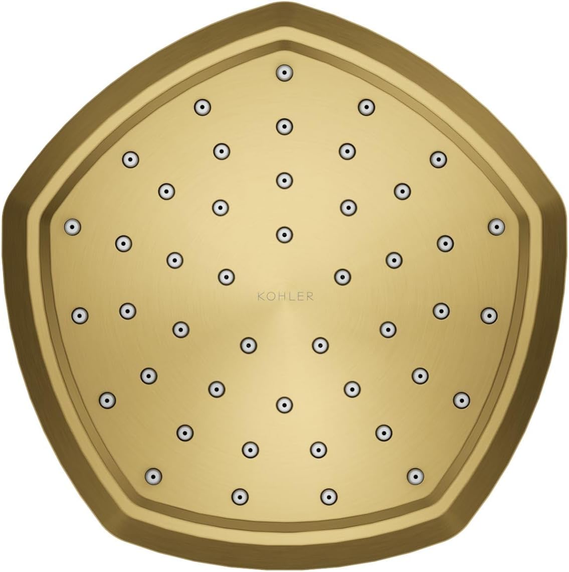 Kohler 27050-G-2MB Occasion® Single-function showerhead, 1.75 gpm, Vibrant Brushed Moderne Brass