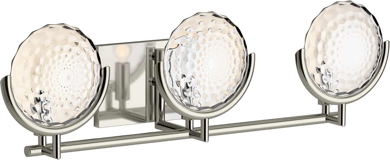 Kohler Arendela 3-Light Sconce - Brushed Nickel
