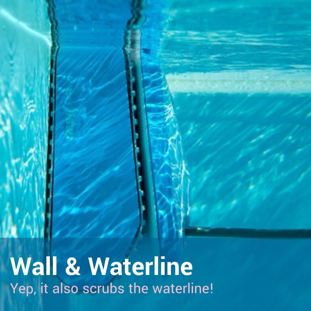 BWT's Cosmy The Bot 150 Robotic Vacuum Pool Cleaner - Memorial Day Edition - Wall Climbing & Smart Navigation - Cleans Pool in 2 Hours - Easy Filter Access - Up to 33 feet