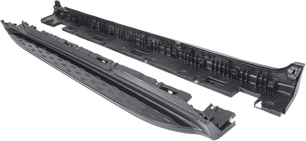 Running Boards Nerf Bars Side Step Compatible with 2016 2017 2018 2019 2020 2021 Mercedes GLC300 GLC350e X253, Black