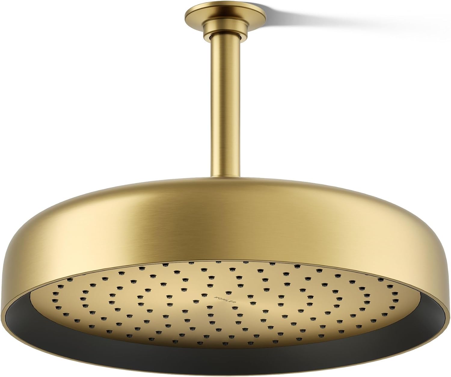 Kohler 26291-G-2MB Statement® Round 12' single-function rainhead, 1.75 gpm, Vibrant Brushed Moderne Brass