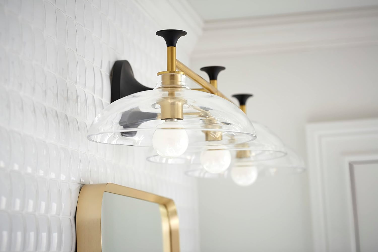 Tone 3 Light Sconce - Brushed Moderne Brass 31770-SC03-2GL Kohler