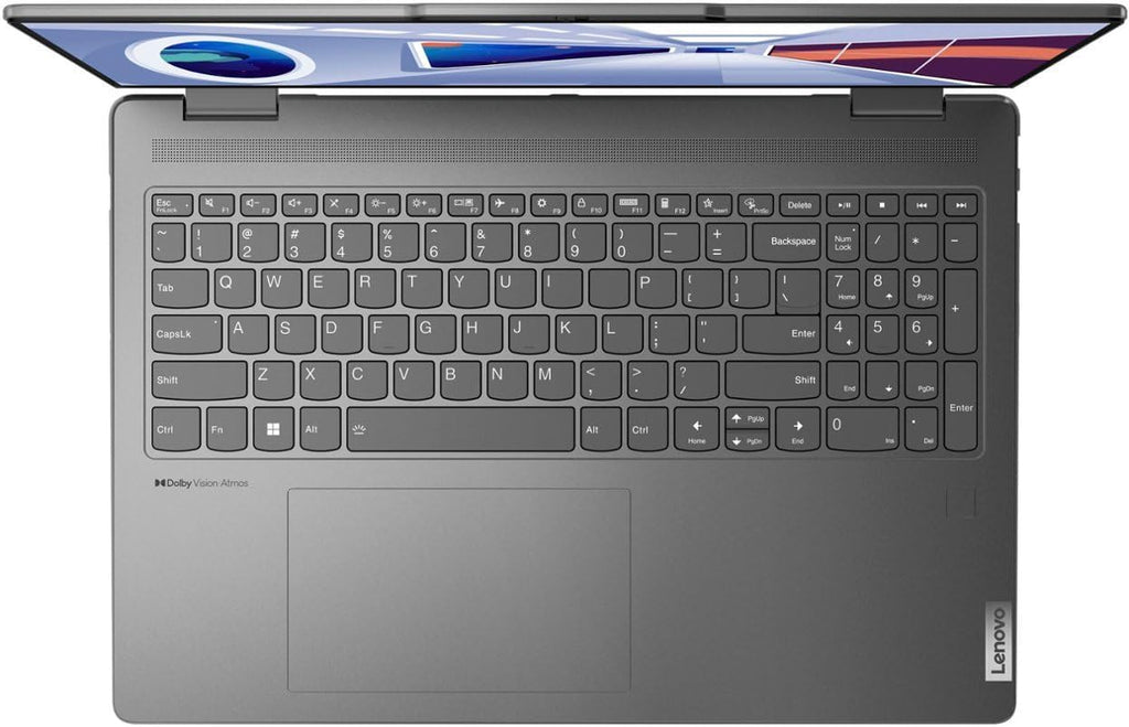 Lenovo Yoga 7 2-in-1 Laptop, Intel 12-Core i7-1360P, 16' WQXGA IPS Touchscreen, Iris Xe Graphics, 16GB LPDDR5 1TB SSD, Backlit Keyboard, Fingerprint, Thunderbolt 4, WiFi 6E, Win10 Pro