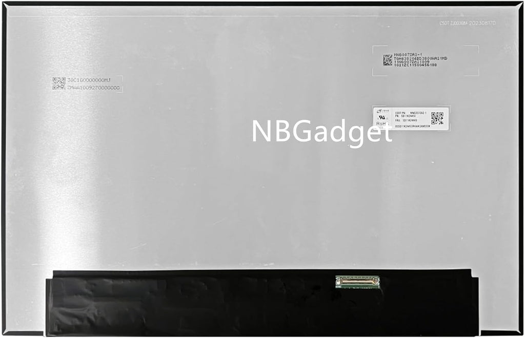 5D11K24449 MNG007ZA2-1 16.0' 3.2K 3200×2000 165Hz eDP 40 Pins Connector LCD Non-Touch Screen Display Replacement for Laptop