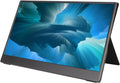 XUMIUZIY 14 Inch Portable Monitor, 1080P FHD USB C Computer Display, HDR IPS Gaming Monitor with Speaker and Smart Case, External Display for Laptop PC Phone (14 Inch)