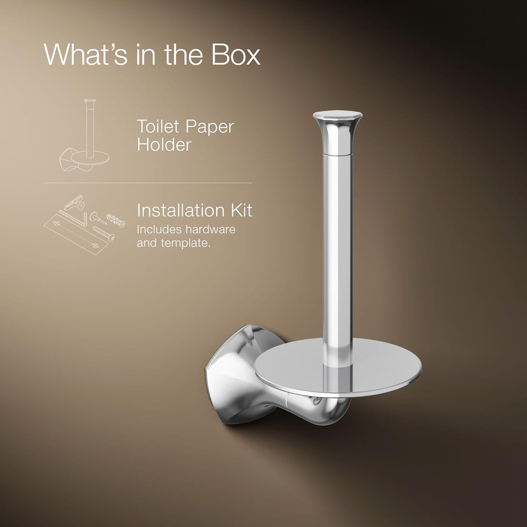 KOHLER Occasion Vertical Toilet Paper Holder