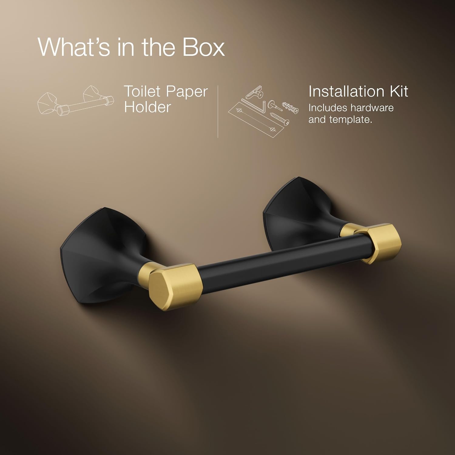 KOHLER Occasion Pivoting Toilet Paper Holder