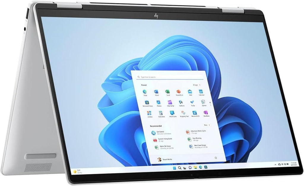 HP Envy 2-in-1 Laptop, 14' WUXGA IPS Touchscreen Display, Ryzen 5 8640HS (Up to 4.9Hz), 16GB DDR5, 512GB PCIe 4.0, Backlit KB, WiFi 6E, USB-C, BT, HDMI, Long Battery Life, PDG HDMI Cable, Win 11 Pro