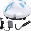 Automatic Pool Cleaner, Cordless Underwater Cleaner Robot with Long Runtime for Swimming Pools, Efficient Cleaning with Suction Technology, Easy to Use (US Plug)