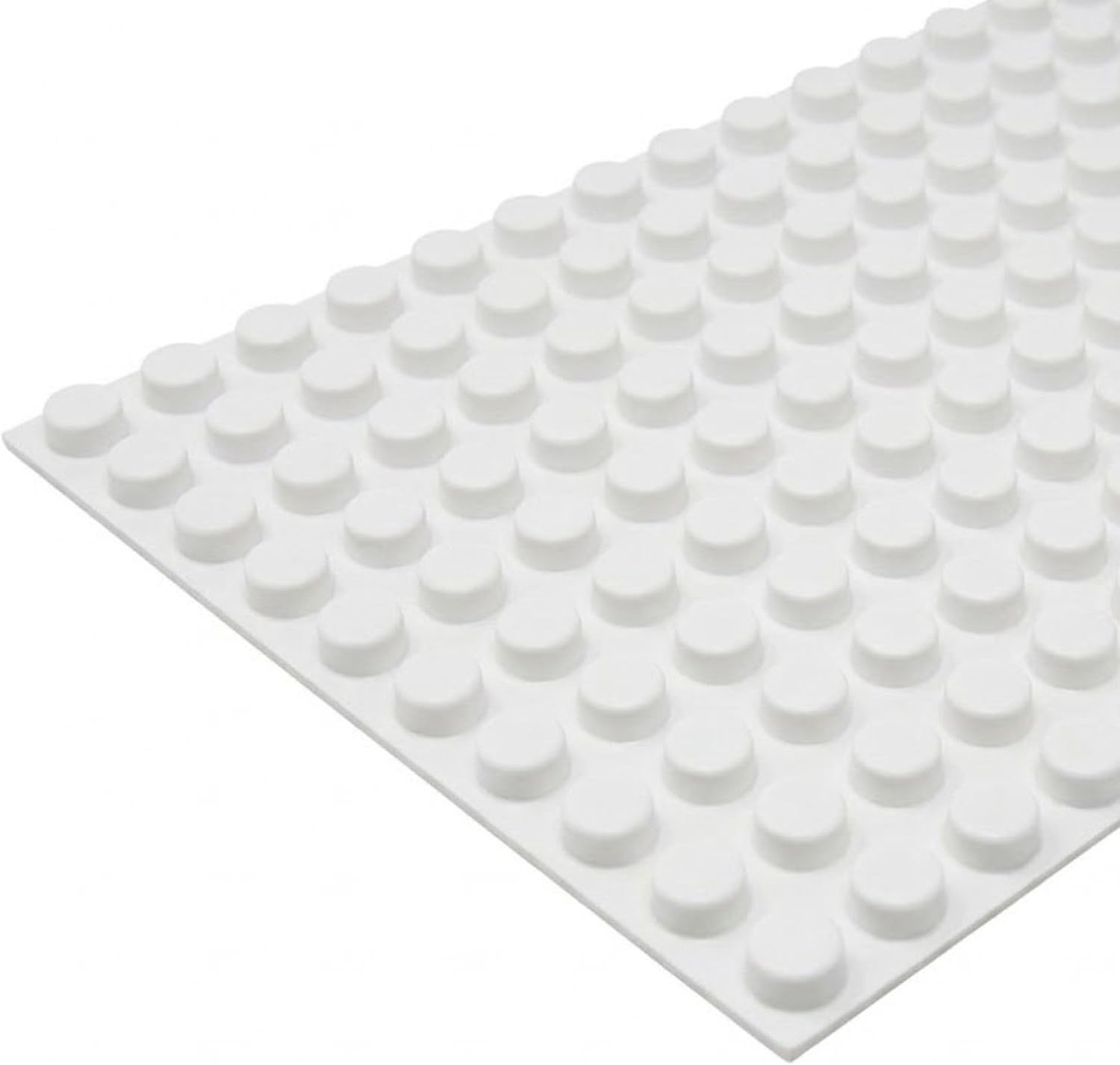 Bumper Specialties Self Adhesive Bumper Feet 0.500' x 0.250' (12.7mm x 6.4mm) White Cylindrical Polyurethane Pads for Industrial Surface Protection, 5,000 Pieces per Box, BS06