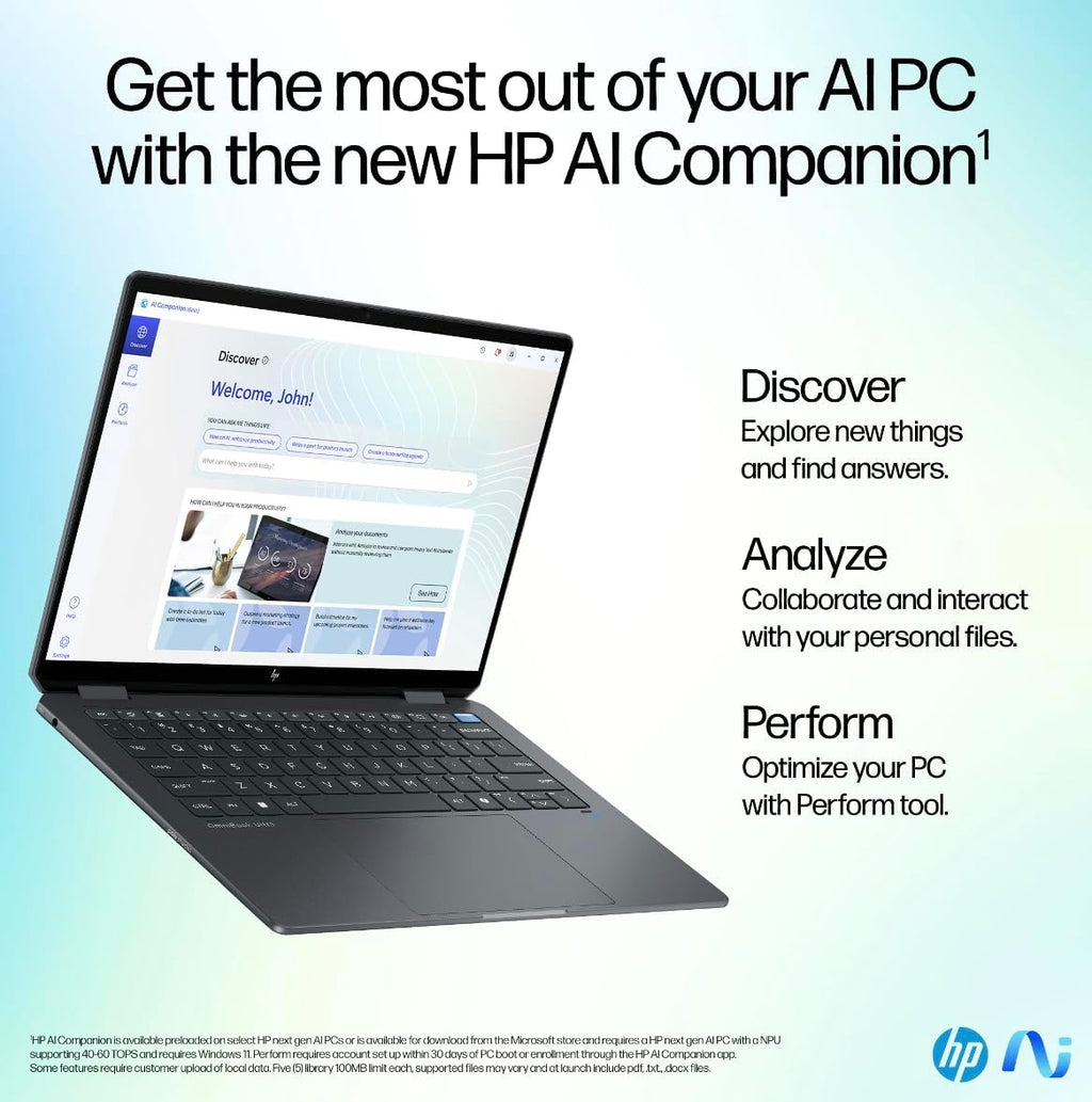 HP OmniBook Ultra Flip (Next Gen Spectre X360) 2-in-1 Laptop 14' Touchscreen OLED 3K Display (Intel Ultra 7-256V, 16GB LPDDR5X, 1TB PCIe SSD, Backlit KB, Fingerprint, 2 Thunderbolt 4, WiFi 7, Win11P)
