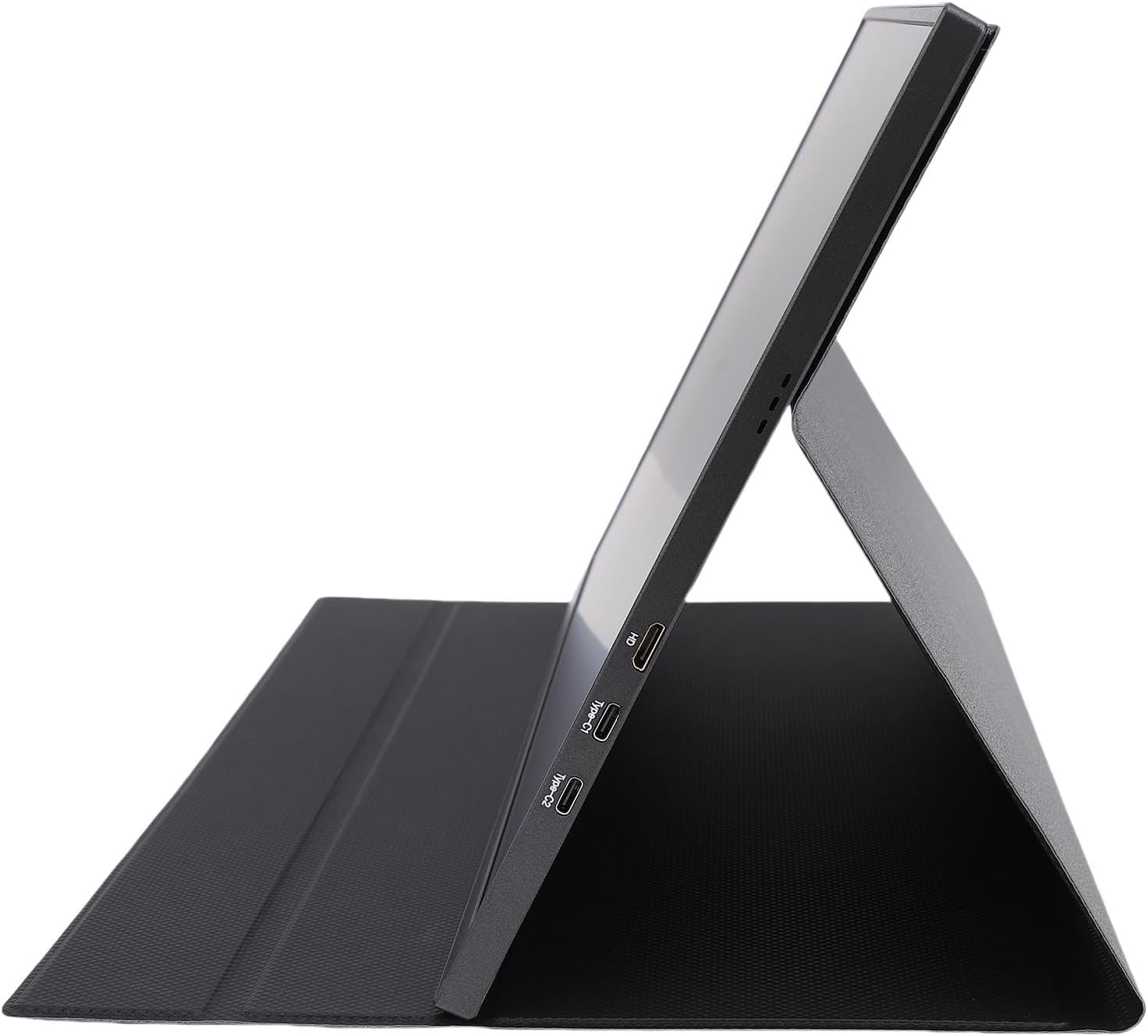 16 Inch Portable Monitor, 4K Ultra Slim USB C Display with 120Hz Refresh Rate and Dual Speakers for Laptop Smartphone PC Gaming