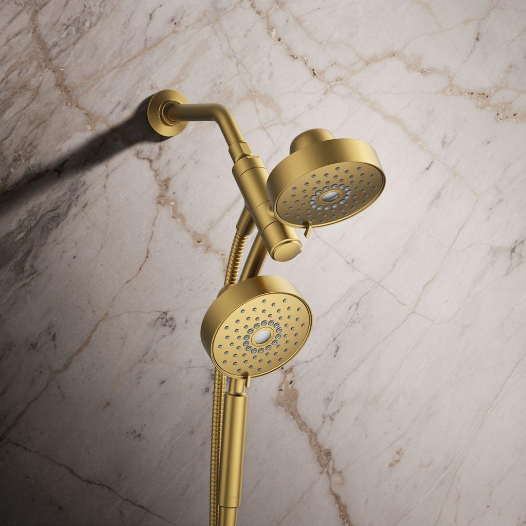 Kohler Purist® Showerhead 2-In-1 Combo 1.75 GPM, Brass, Plastic, Brushed