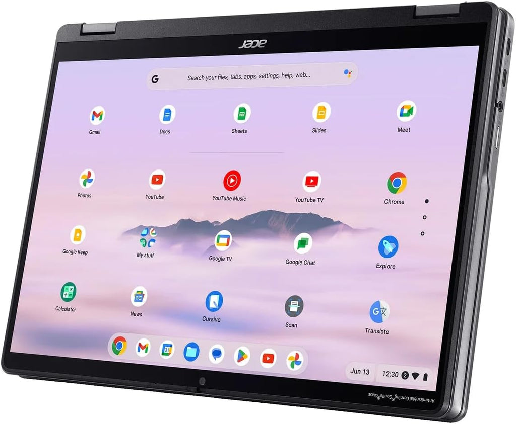 Acer Chromebook Plus Spin 514 2-in-1 Laptop, 14' WUXGA IPS Touchscreen, 13th Gen Intel 10-Core i5-1334U, 32GB LPDDR5X RAM, 512GB Pcle 4.0 SSD, Backlit KB, WiFi 6E, Chrome OS, W/128GB PSD & Stylus