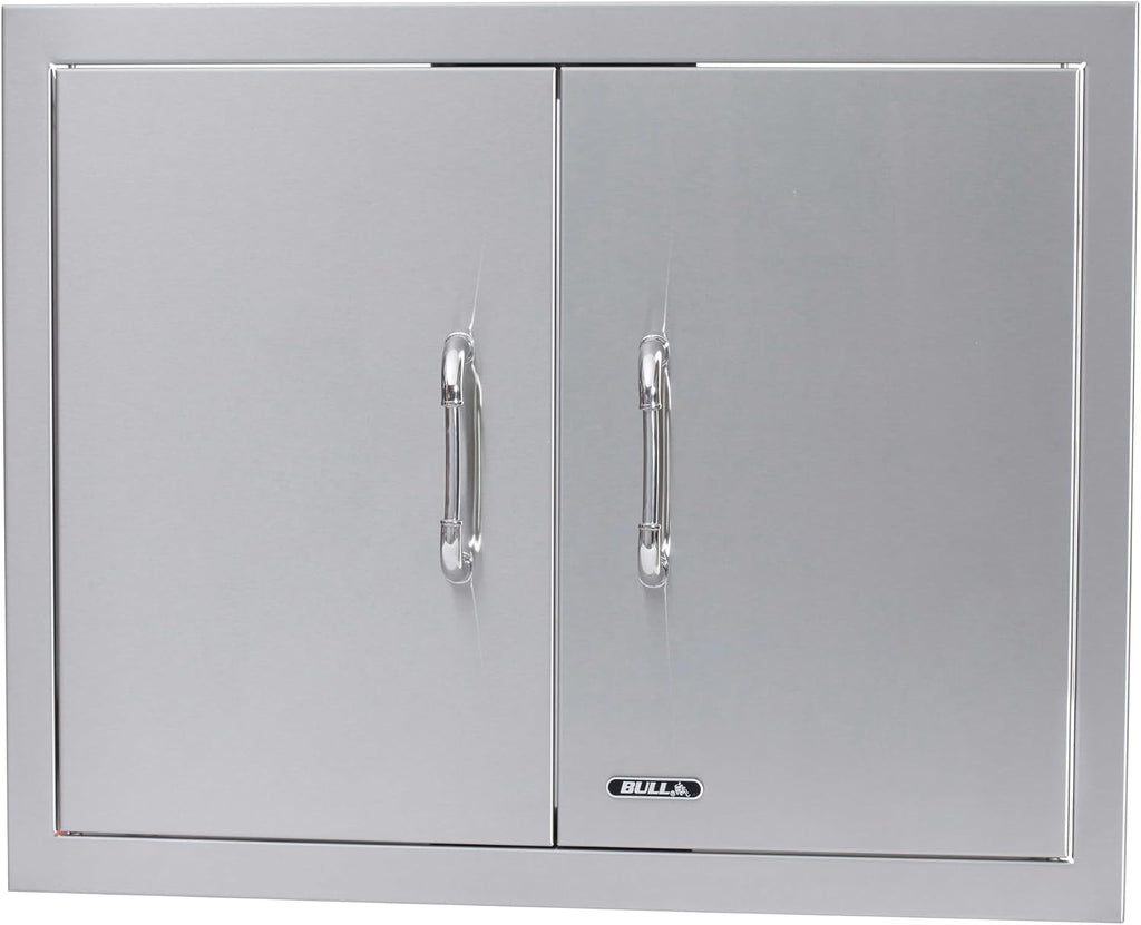 Bull Outdoor Products 25' S/S Double Door w/Reveal, Stainless Steel