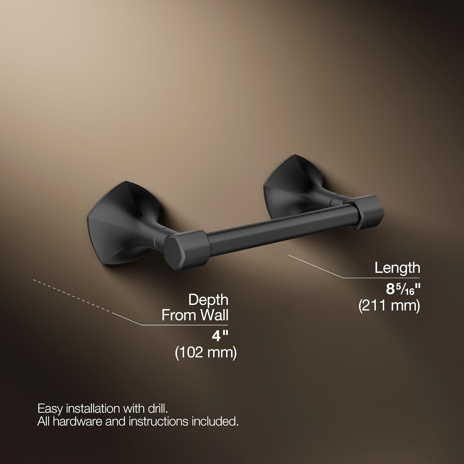 KOHLER Occasion Pivoting Toilet Paper Holder