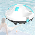 Professional Automatic Pool Cleaning Machine, Cordless Pool Vacuum Robot, with Dual Motor, 5200mAh Battery Self-Parking