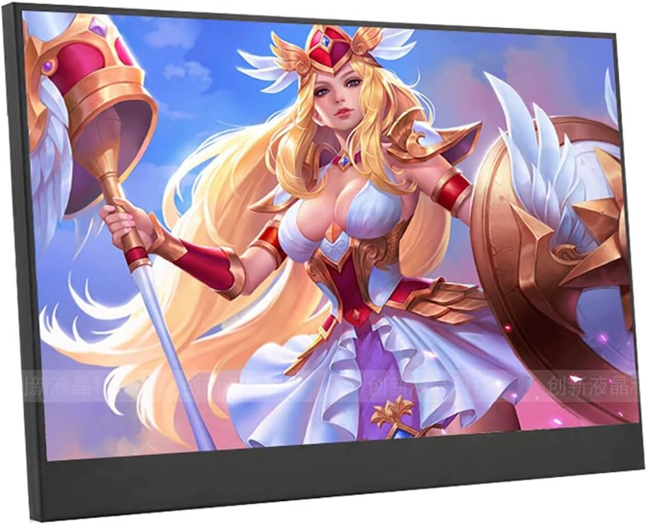 EDIY 4K Computer Monitor 13.3inch Gaming Display Portable 3840X2160 IPS with Stand Smart Case Eye Care Screen 60HZ HDMI Type-C Mini for Switch Xbox Rpi Win PC Mac Laptop