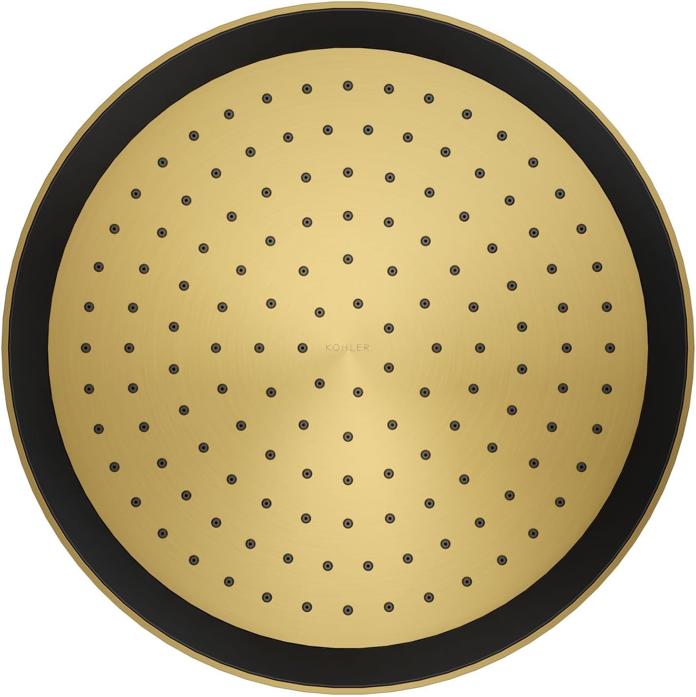 Kohler 26291-G-2MB Statement® Round 12' single-function rainhead, 1.75 gpm, Vibrant Brushed Moderne Brass