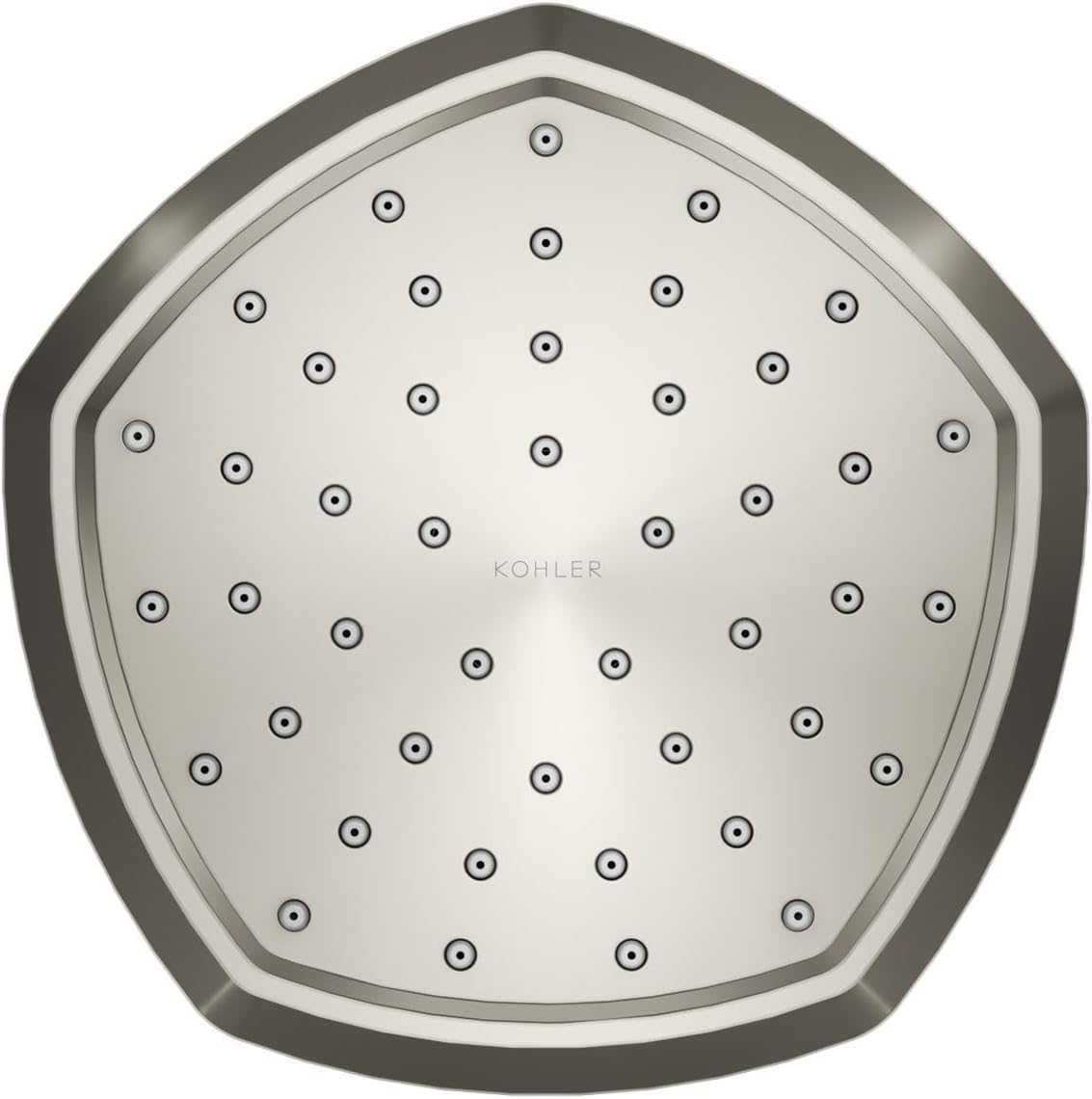 Kohler 27050-G-SN Occasion® Single-function showerhead, 1.75 gpm, Vibrant Polished Nickel