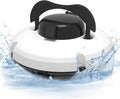 Fully Automatic Wall Climbing Pool Cleaning Robot, with Ultra-Fine Filters - Intelligent Pool Cleaner - Vacuum Cleaner for Pool (White)