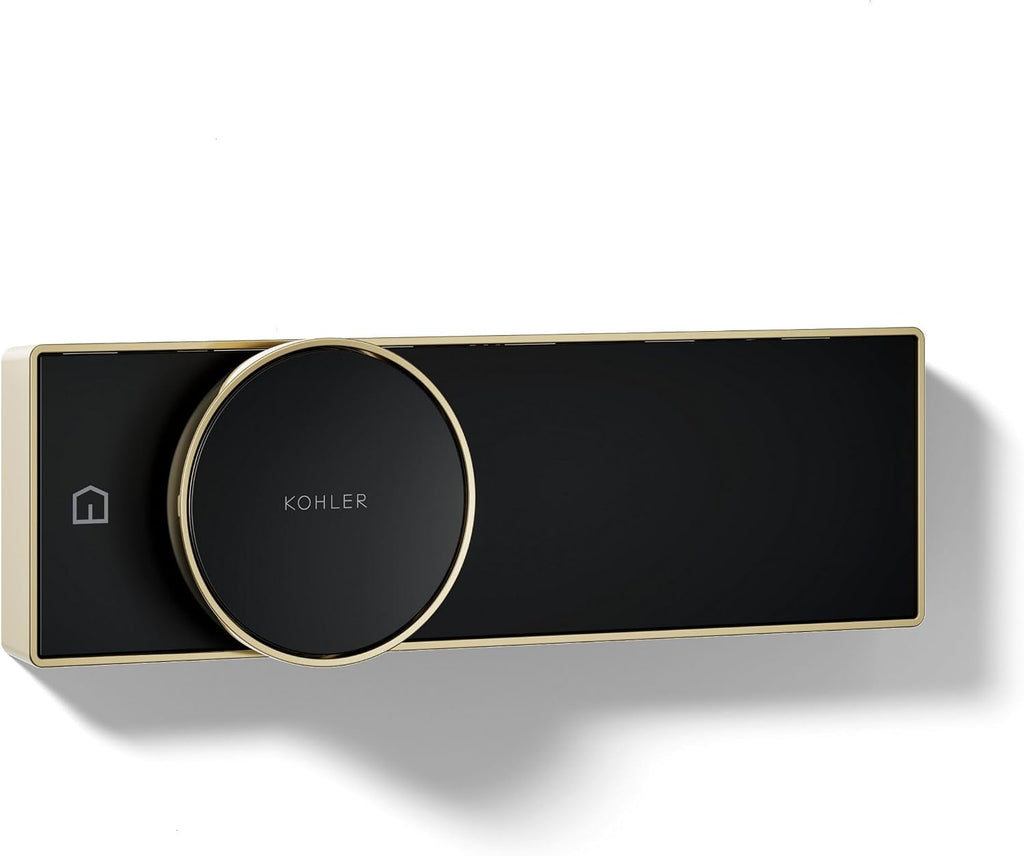 KOHLER Anthem + Digital Control Steamhead in Vibrant French Gold, Large Dial for Easy Temperature and Flow Rate Adjustment, Features System Warm-Up and Pause Option, Includes Optional Flow Restrictor