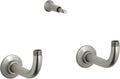 KOHLER K-101-BN Wall-Mount Adapter Kit, Vibrant Brushed Nickel