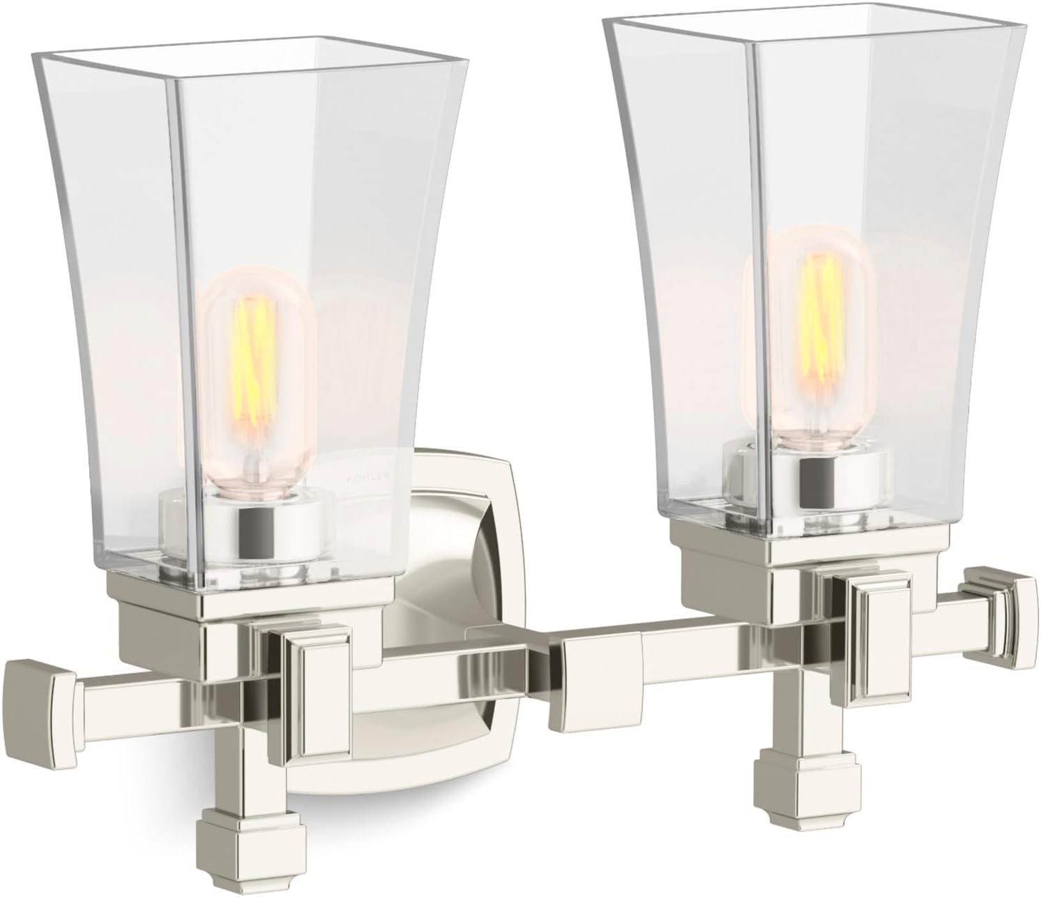 Riff 2 Light Sconce - Brushed Moderne Brass 31756-SC02-2GL Kohler