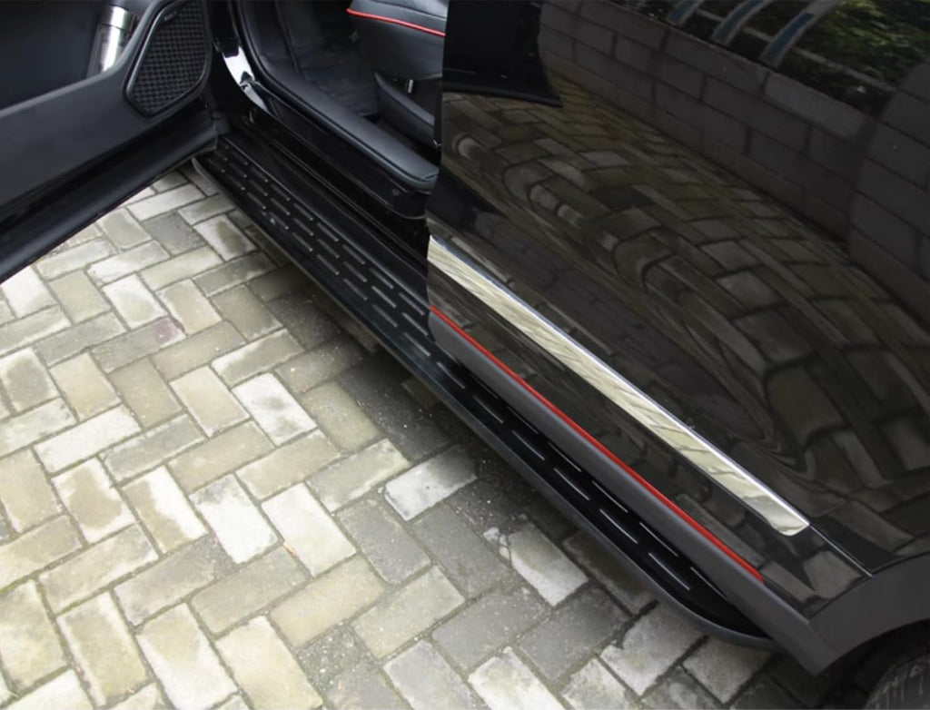 2pcs Running Board for Rivian R1S 2025 2026 Automotive Exterior Accessories Side Step NerfBar Aluminium Pedal (with Brackets)