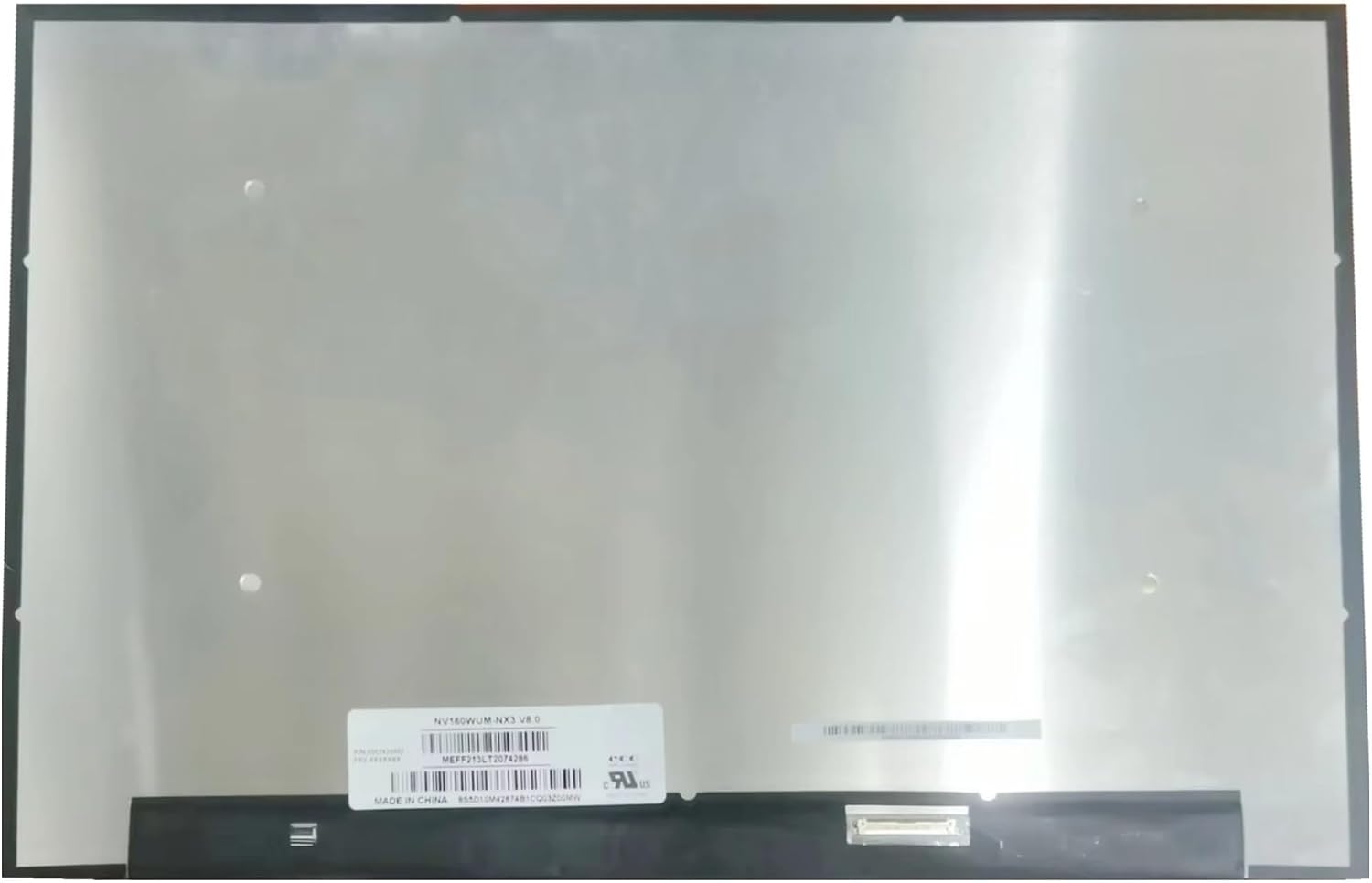 NV160WUM-NX3 SRGB 16.0 Inch Laptop LCD Screen 1920×1080 40pins Replacement Display Panel Matrix