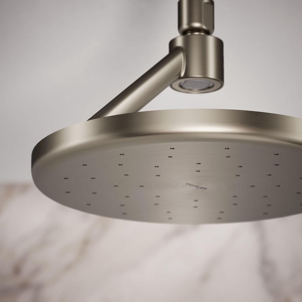 Kohler 26301-BN Statement® Open Rain iconic single-function rainhead,' 2.5 gpm, Vibrant Brushed Nickel