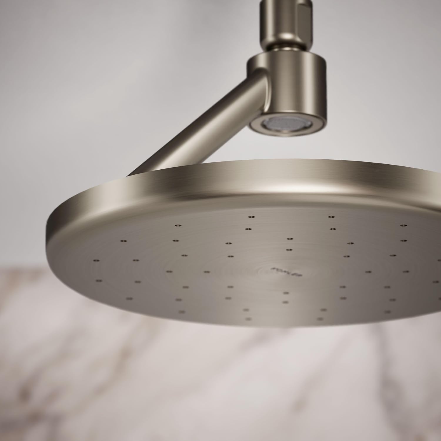 Kohler 26301-BN Statement® Open Rain iconic single-function rainhead,' 2.5 gpm, Vibrant Brushed Nickel